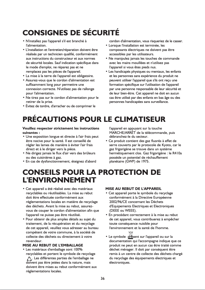 Image de la première page du manuel de l'appareil AMD 099