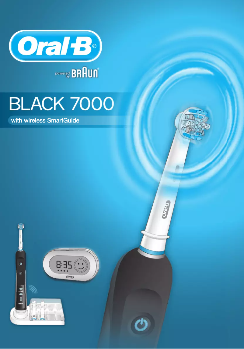 Page 1 de la notice Manuel utilisateur Oral-B 7000