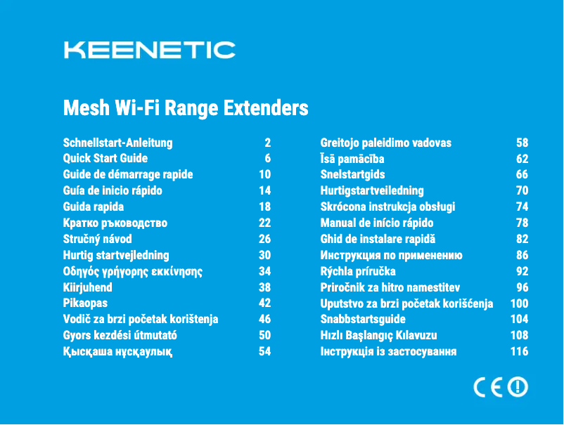 Image de la première page du manuel de l'appareil Buddy 6 KN-3411