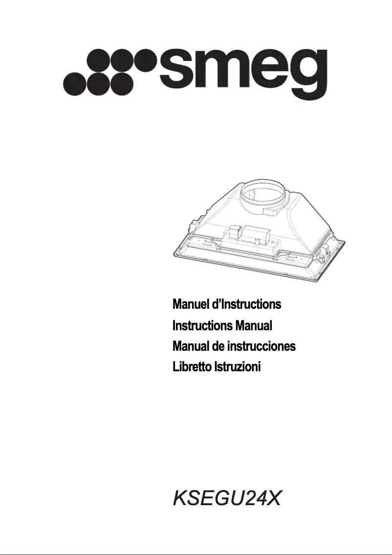 Page n°1 - Manuel utilisateur Smeg KSEGU24X