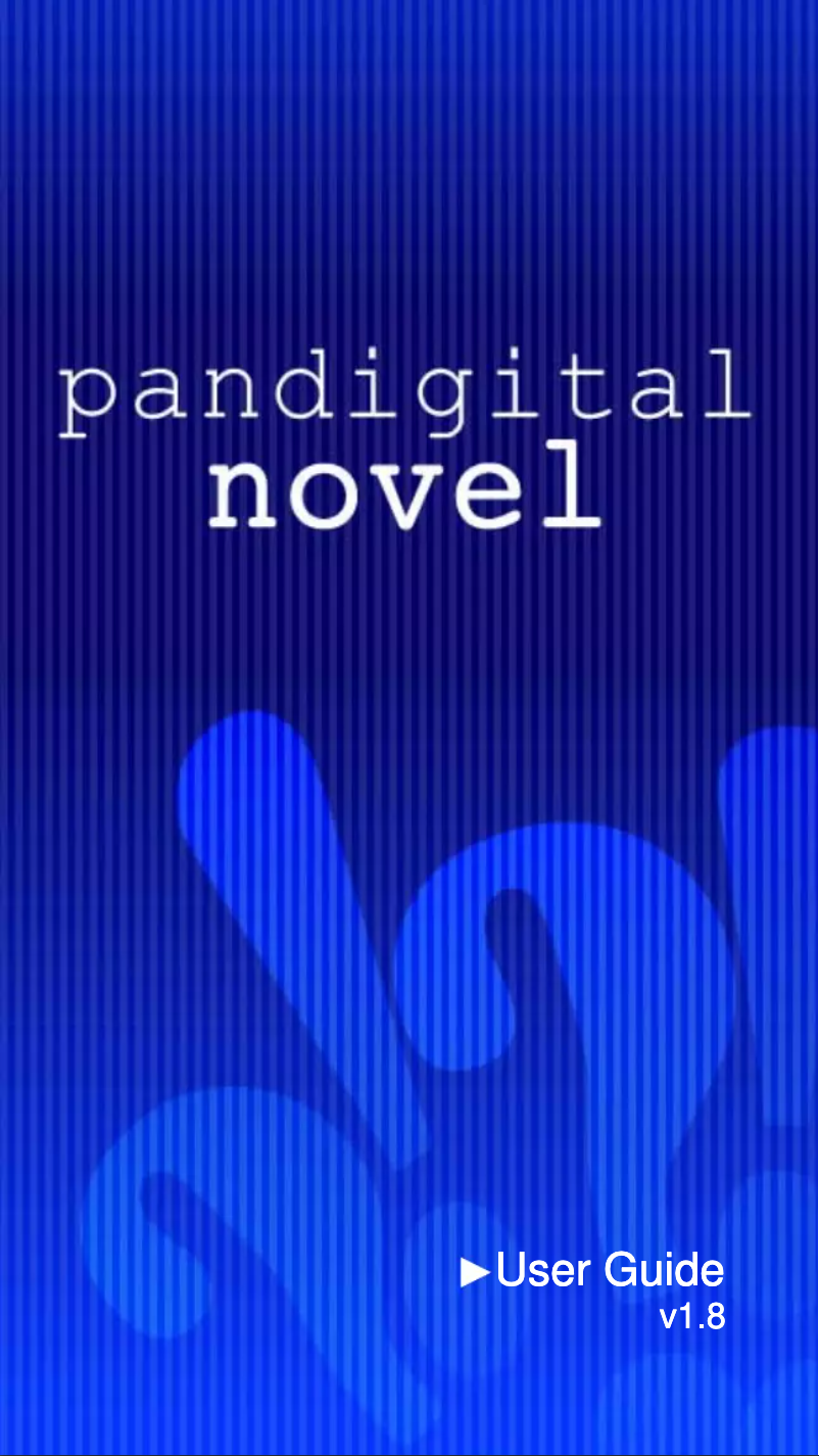 Page n°1 - Manuel utilisateur Pandigital Novel R90A200