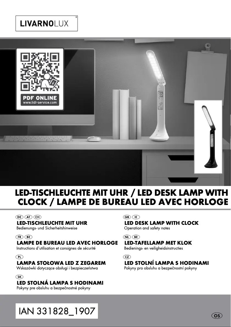 Page n°1 - Manuel utilisateur Livarno Lux IAN 331828