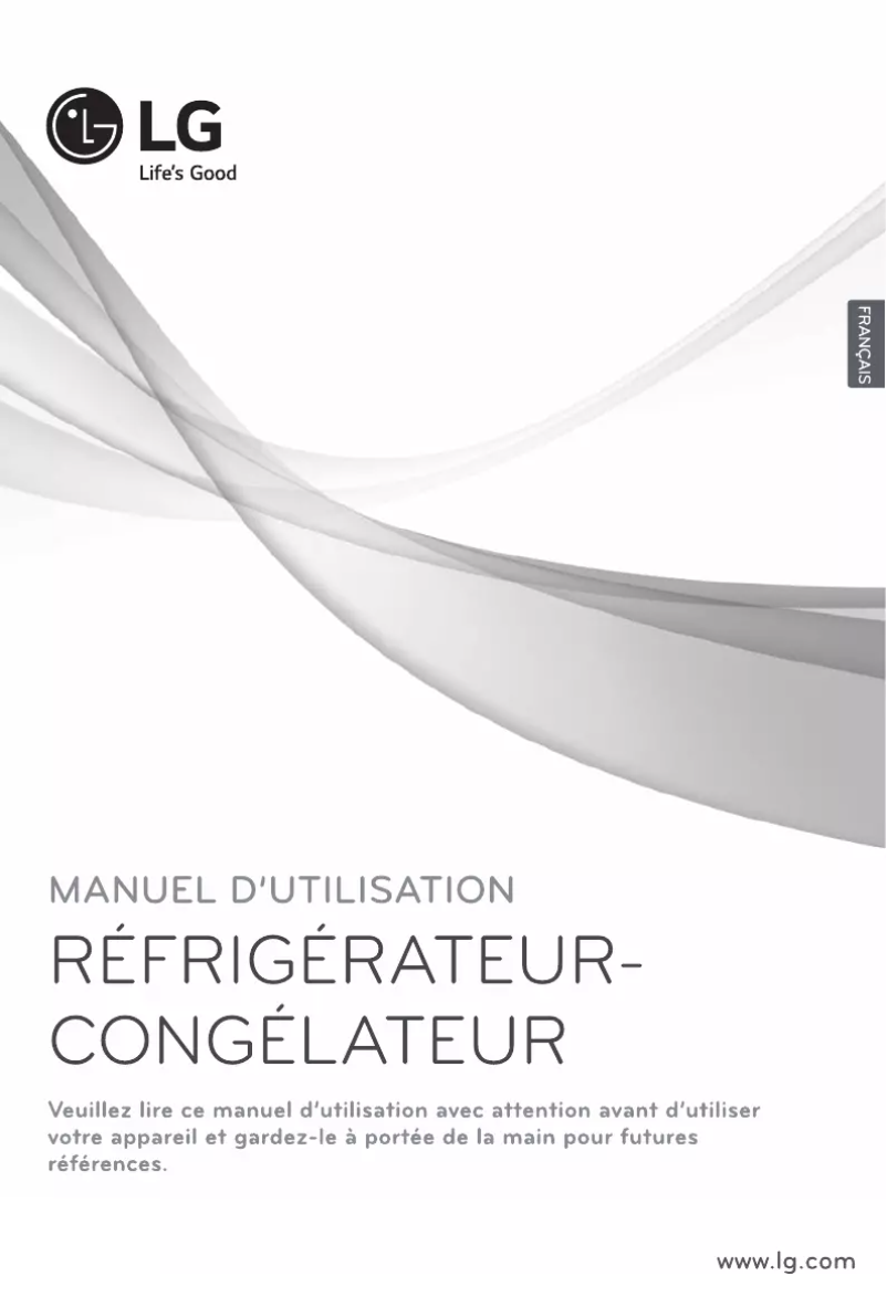 Page 1 de la notice Manuel utilisateur LG GB4816SDS