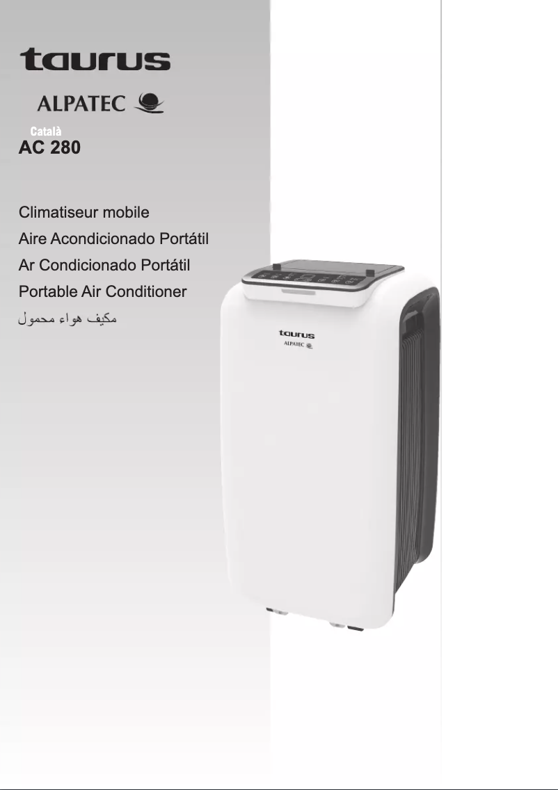Page n°1 - Manuel utilisateur Taurus-Alpatec AC 280