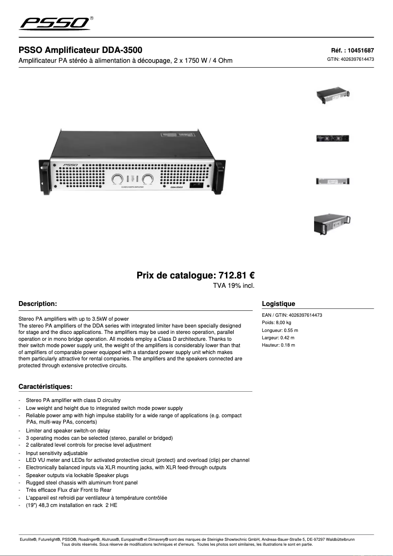 Imagen de la primera página del manual del dispositivo DDA-3500