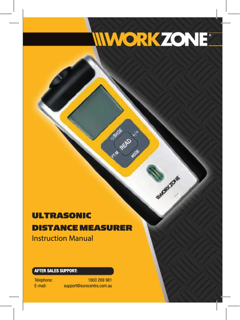 Image de la première page du manuel de l'appareil GT-UDM-02