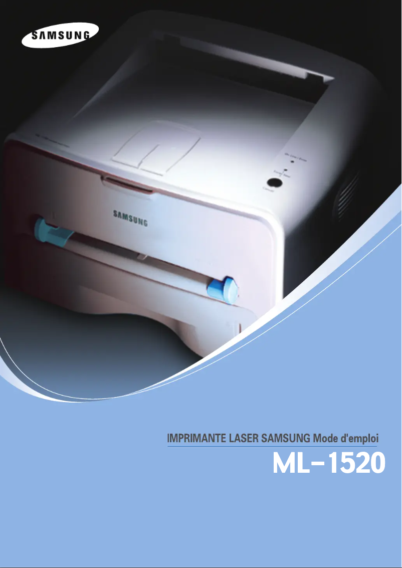 Page n°1 - Manuel utilisateur Samsung ML-1520