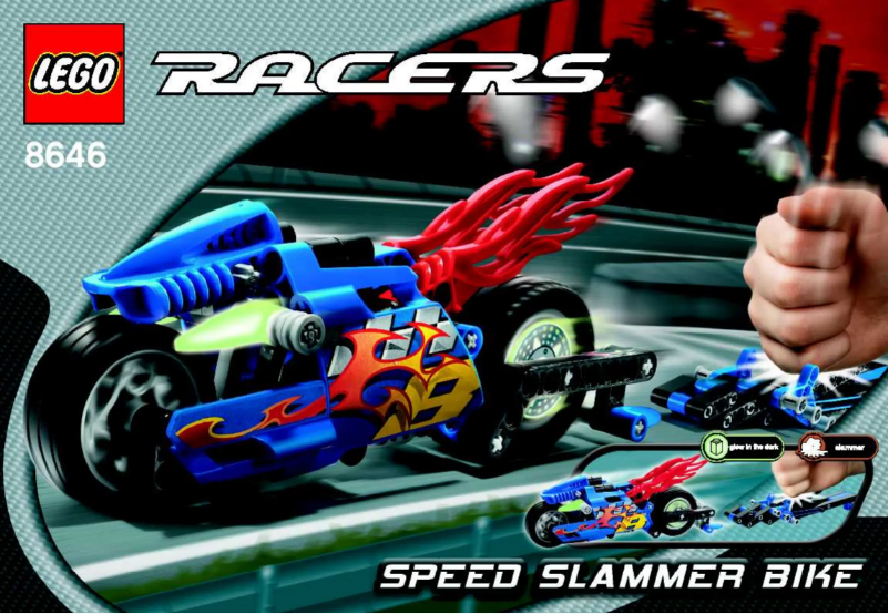 Page 1 de la notice Manuel utilisateur Lego Speed Slammer Bike