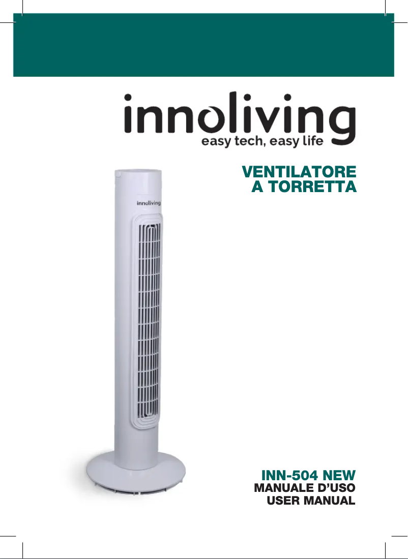 Page n°1 - Manuel utilisateur Innoliving INN-504