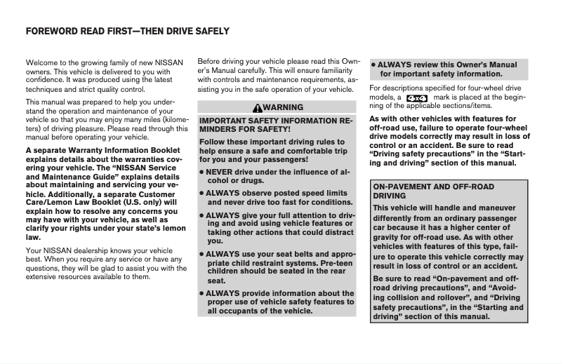 Imagen de la primera página del manual del dispositivo Titan (2009)