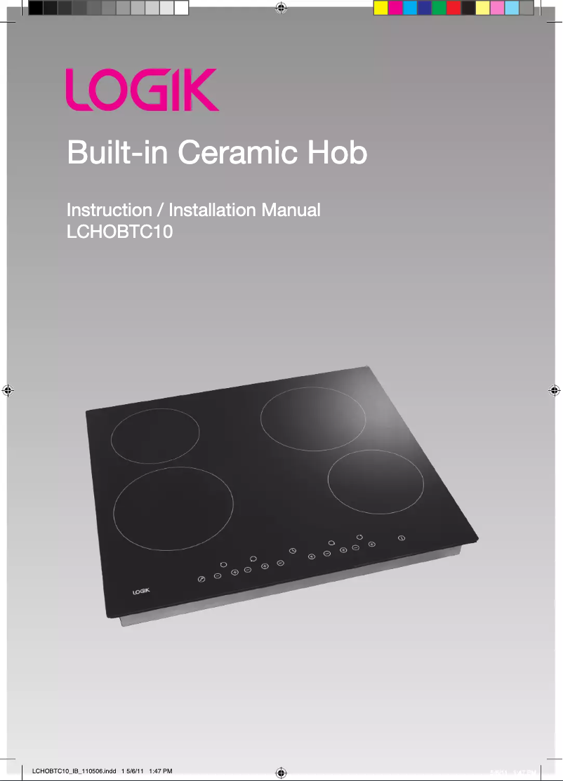 Page 1 de la notice Manuel utilisateur Logik LCHOBTC10
