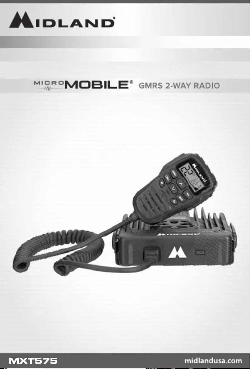 Page 1 de la notice Manuel utilisateur Midland MicroMobile MXT575