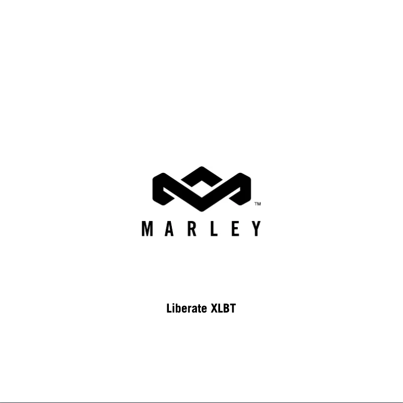 Page 1 de la notice Manuel utilisateur House of Marley Liberate XLBT