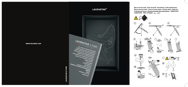 Page n°1 - Manuel utilisateur Laurastar S Pure