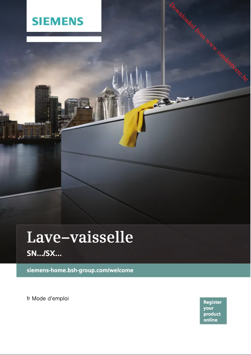 Image de la première page du manuel de l'appareil iQ300 SN636X02GE