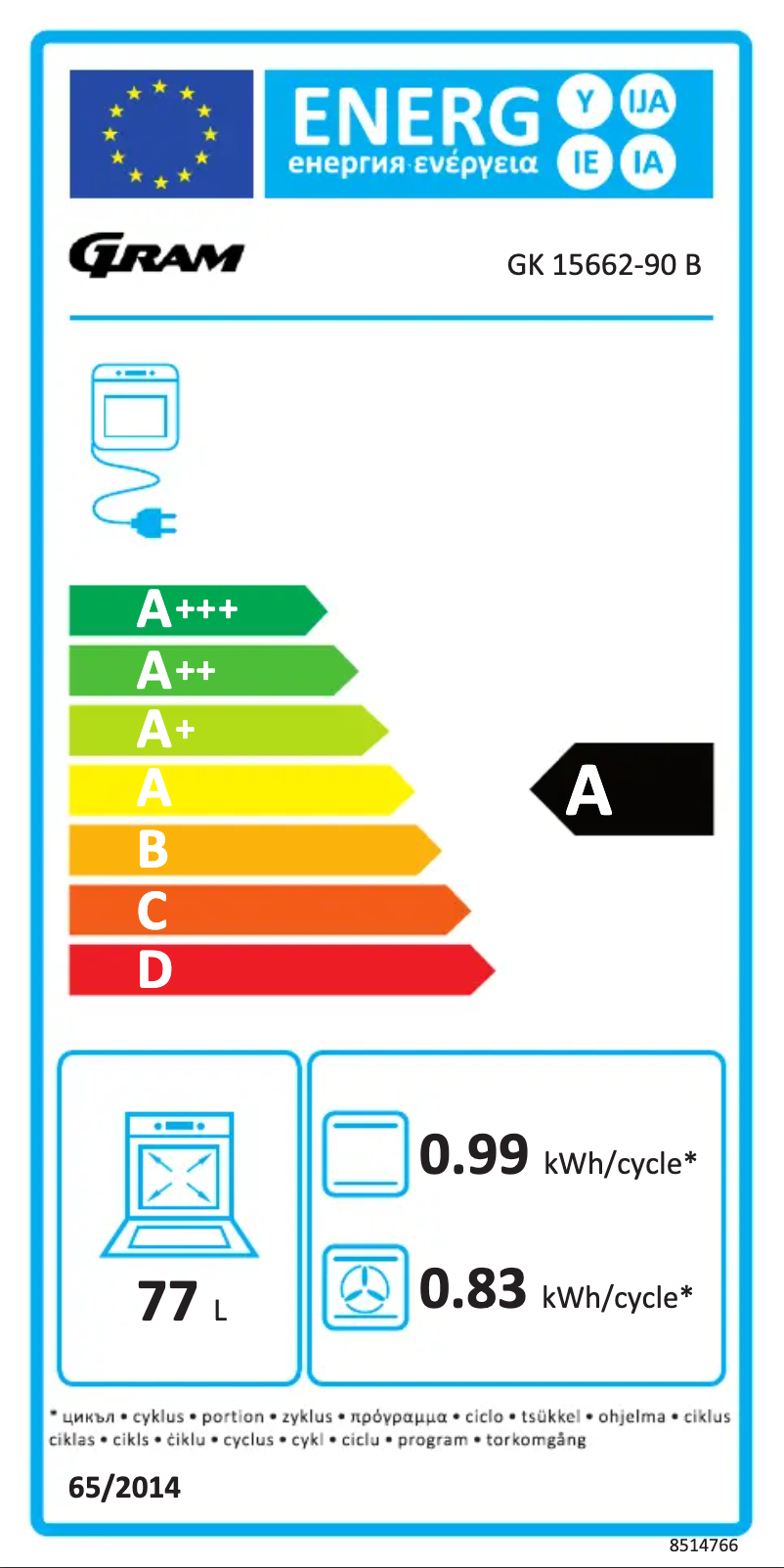 Image de la première page du manuel de l'appareil GK 15662-90 B