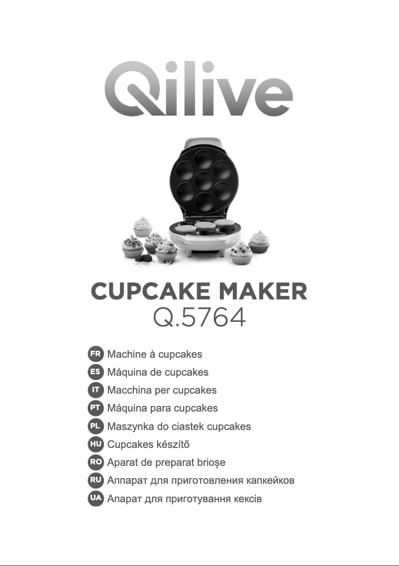 Page n°1 - Manuel utilisateur Qilive Q.5764
