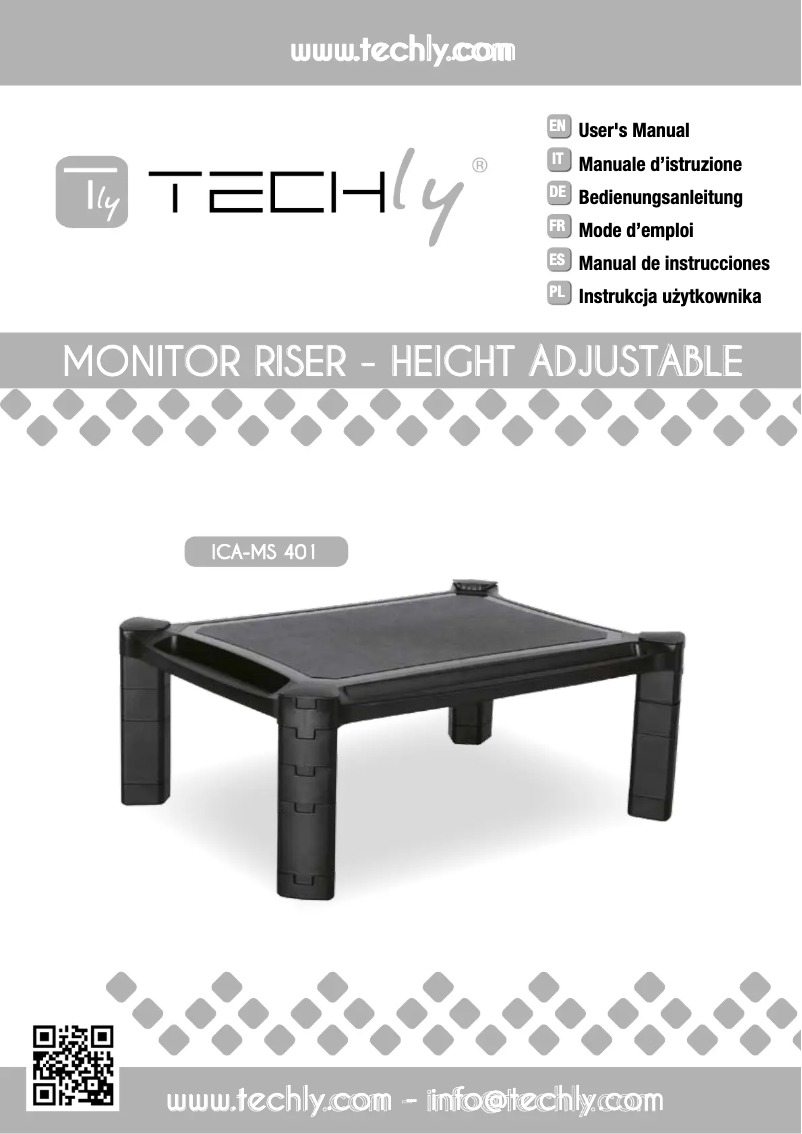 Page 1 de la notice Manuel utilisateur Techly 028474