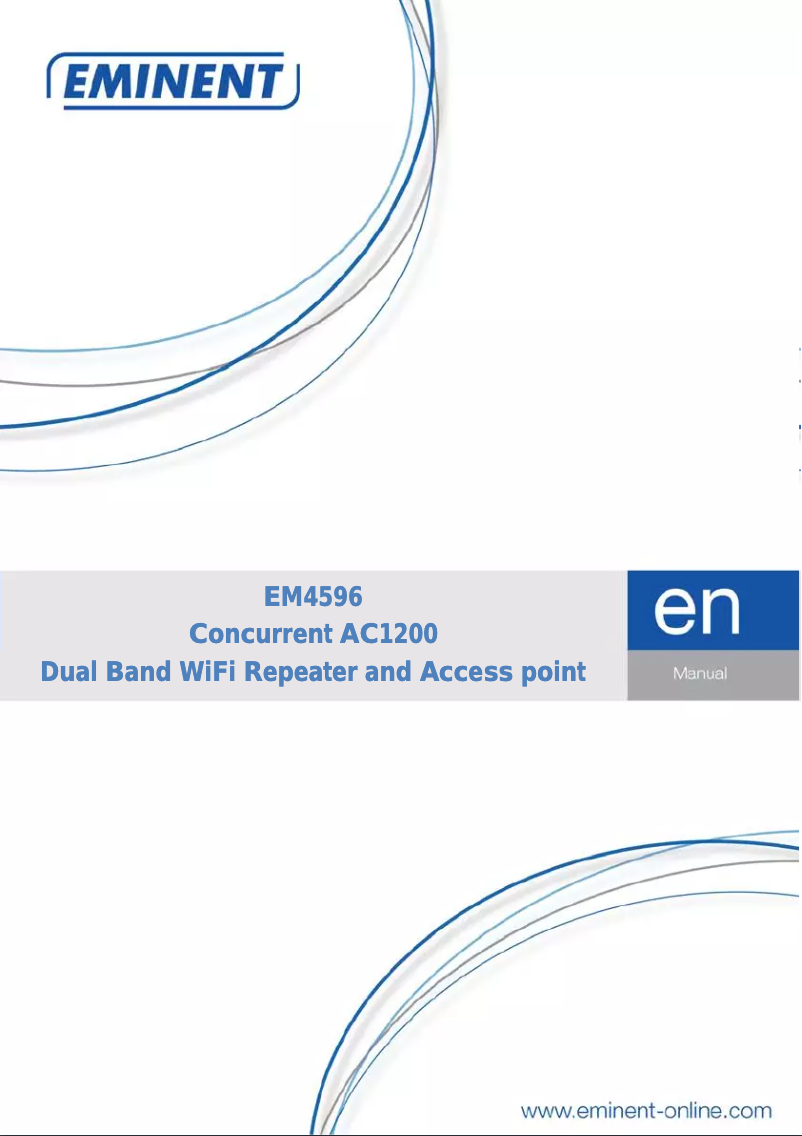 Page 1 de la notice Manuel utilisateur Eminent EM4596