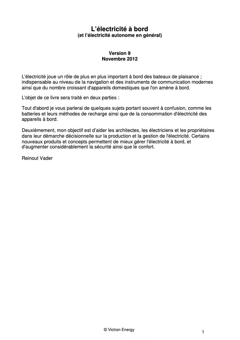 Página 1 del manual Ficha técnica Victron Energy Quattro