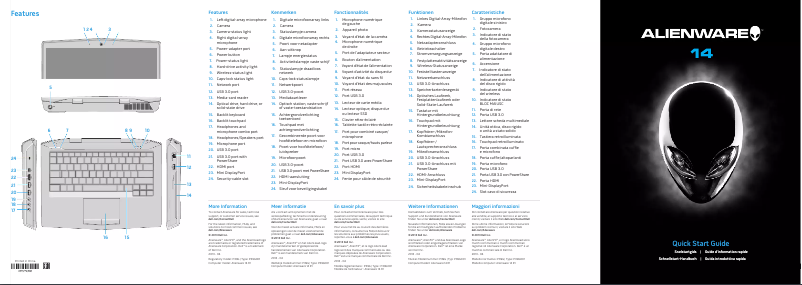 Image de la première page du manuel de l'appareil 14