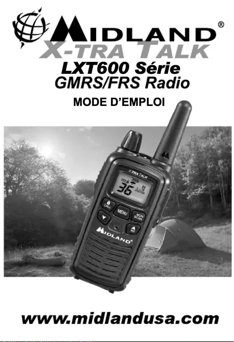 Image de la première page du manuel de l'appareil LXT630VP3