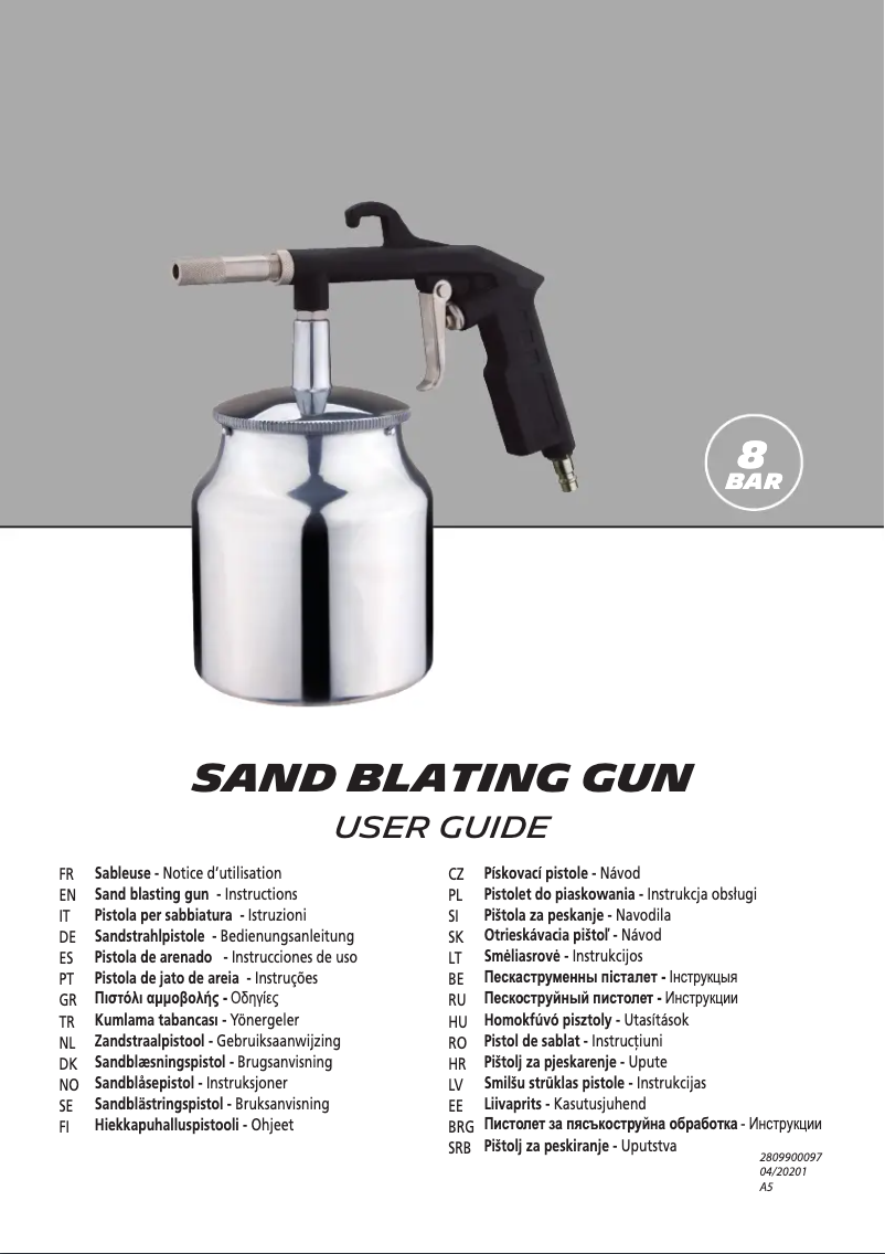 Page 1 de la notice Manuel utilisateur Abac G-560A