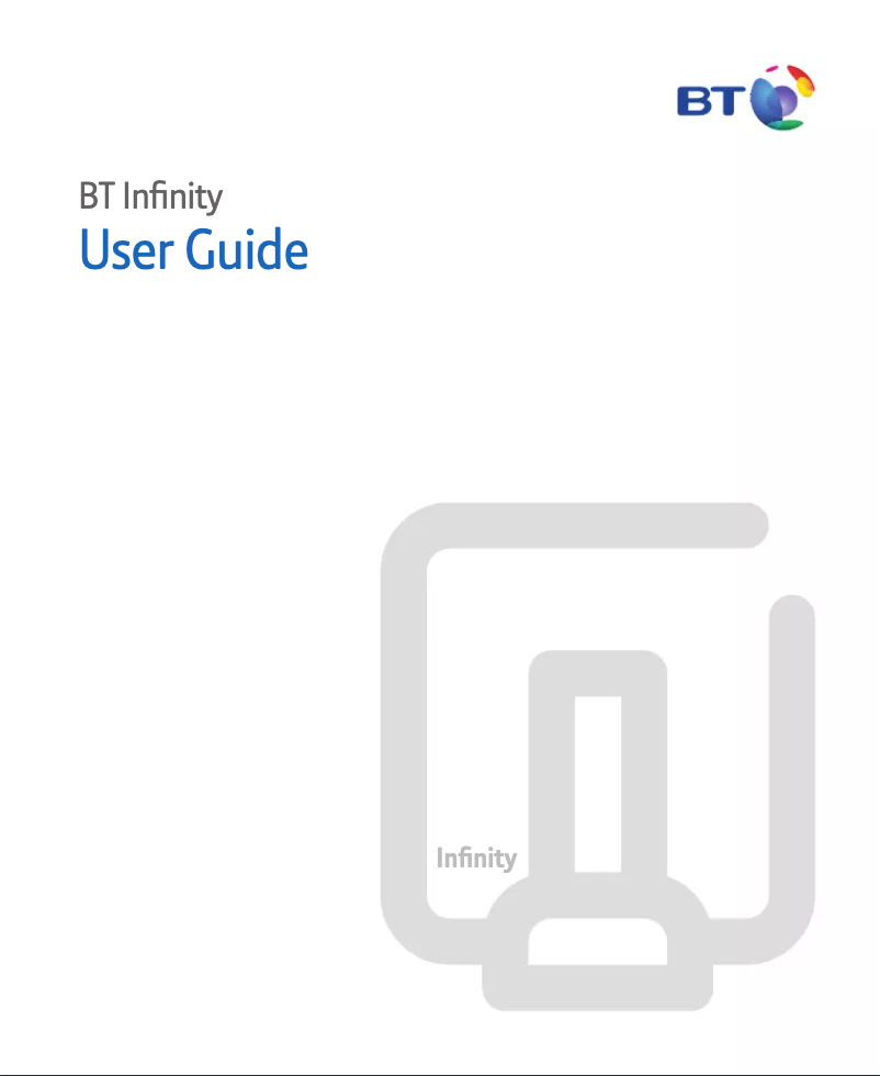 Page 1 de la notice Manuel utilisateur BT Infinity