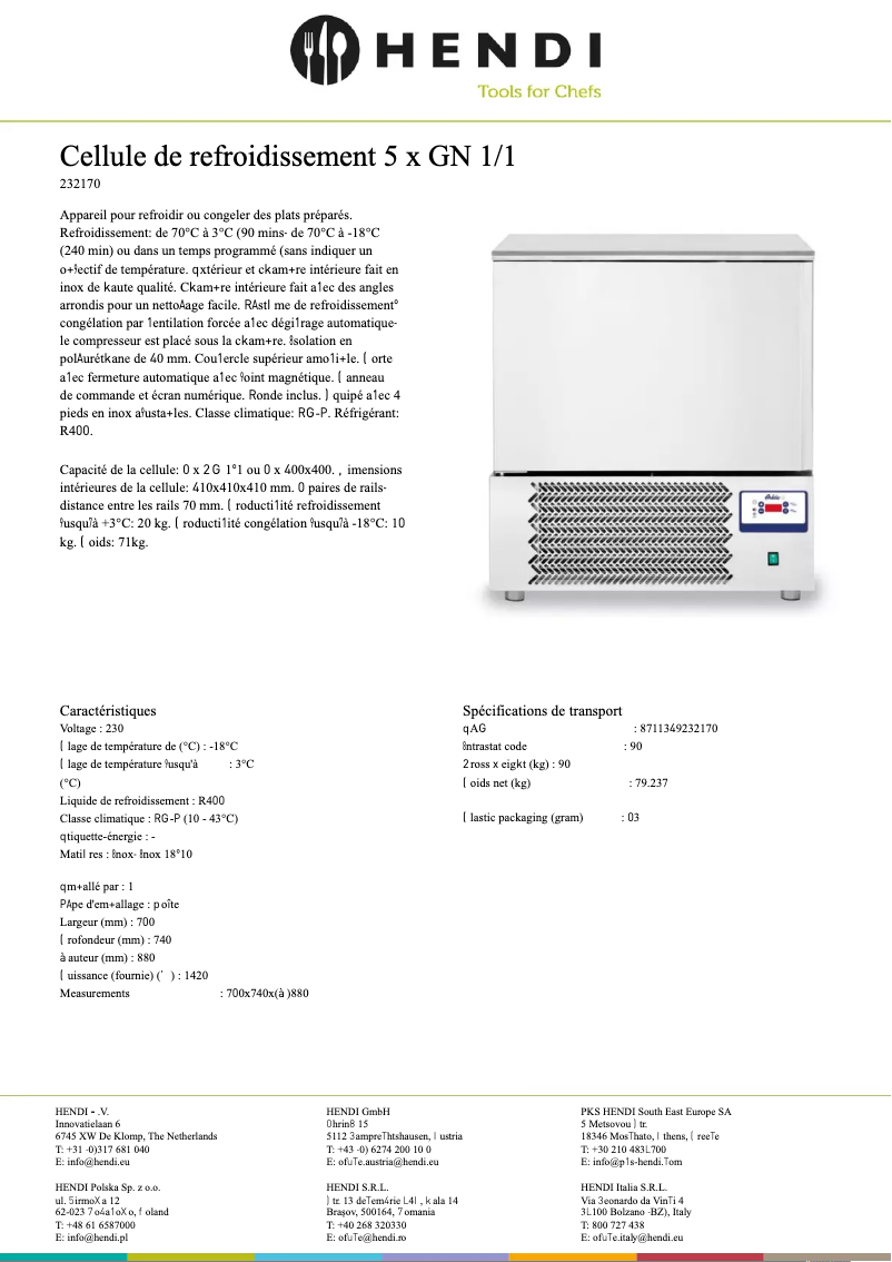 Image de la première page du manuel de l'appareil 232170