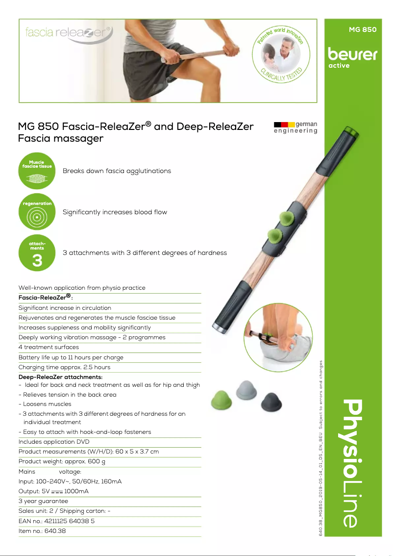 Image de la première page du manuel de l'appareil MG 850