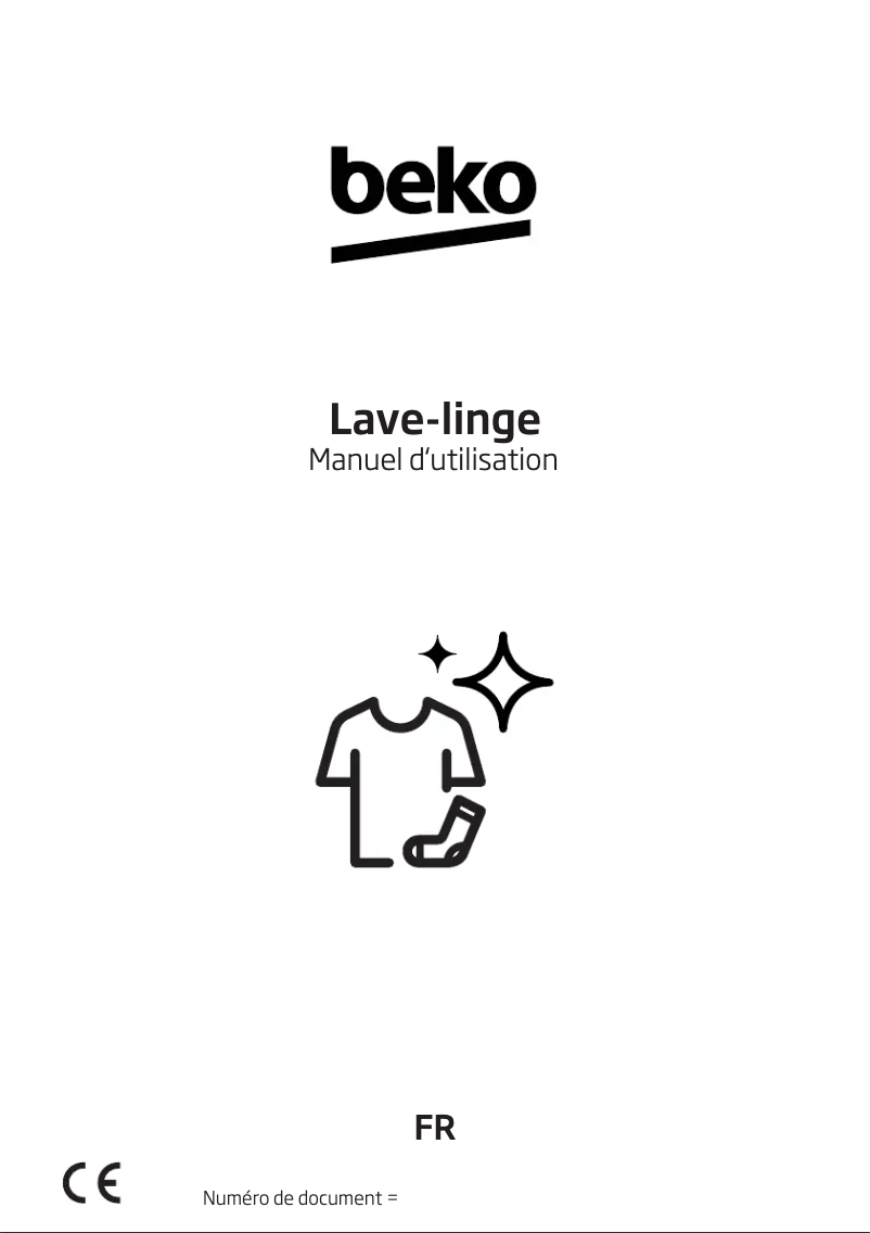 Image de la première page du manuel de l'appareil WUE6612S1S