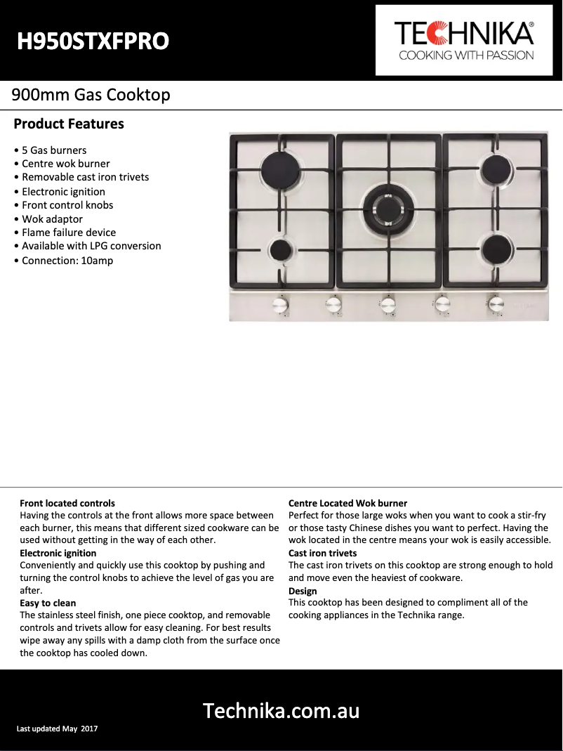 Image de la première page du manuel de l'appareil H950STXFPRO