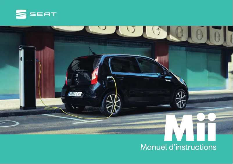 Page 1 de la notice Manuel utilisateur Seat Mii electric (2022)