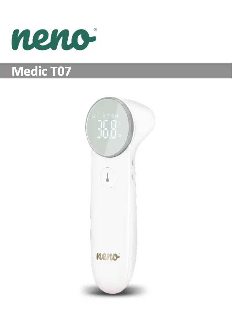 Página 1 del manual Manual de usuario Neno Medic T07