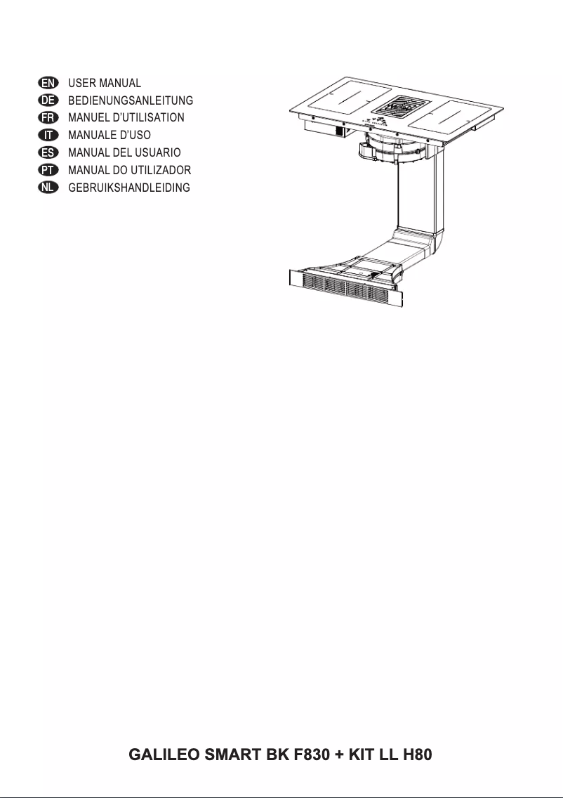 Página 1 del manual Manual de usuario Faber Galileo Smart BK F830