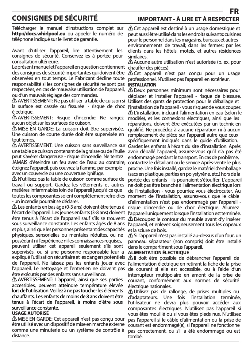 Image de la première page du manuel de l'appareil AKT 8360 LX