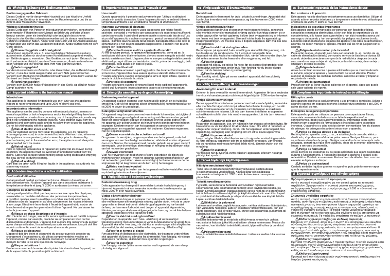 Image de la première page du manuel de l'appareil MUMXX20T