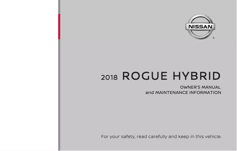 Image de la première page du manuel de l'appareil Rogue Hybrid (2018)