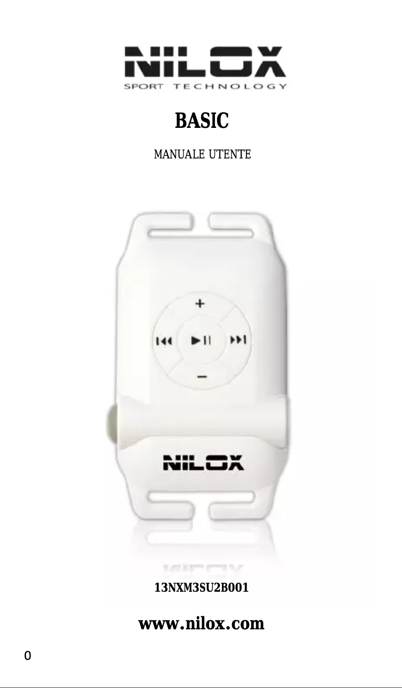 Page 1 de la notice Manuel utilisateur Nilox Basic