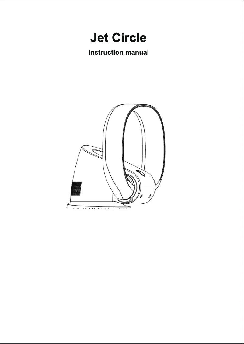 Page 1 de la notice Manuel utilisateur Thermex Jet Circle