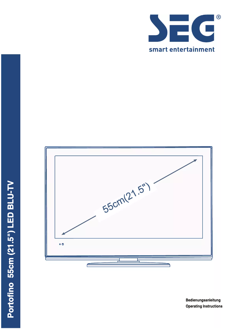 Page 1 de la notice Manuel utilisateur SEG Portofino