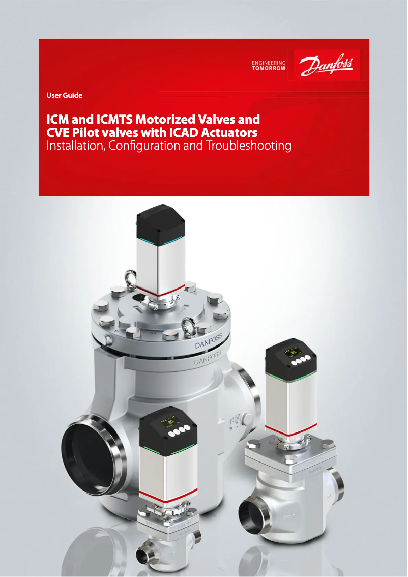 Page 1 de la notice Manuel utilisateur Danfoss ICAD 600B