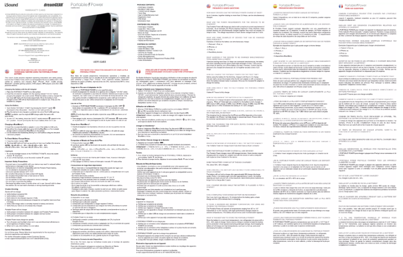 Page 1 de la notice Manuel utilisateur i.Sound DGIPAD-4543