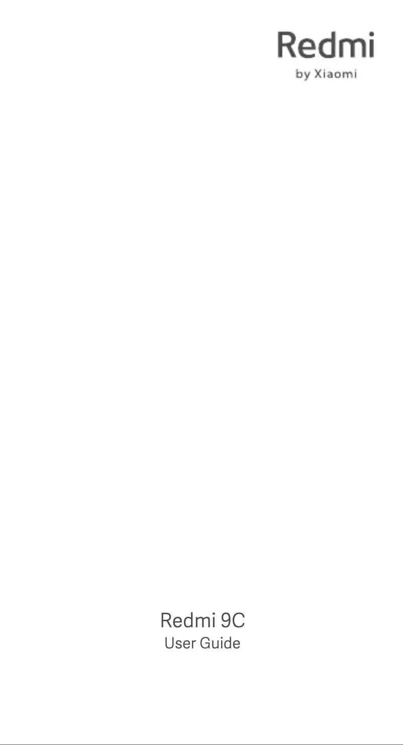 Page n°1 - Manuel utilisateur Xiaomi Redmi 9C