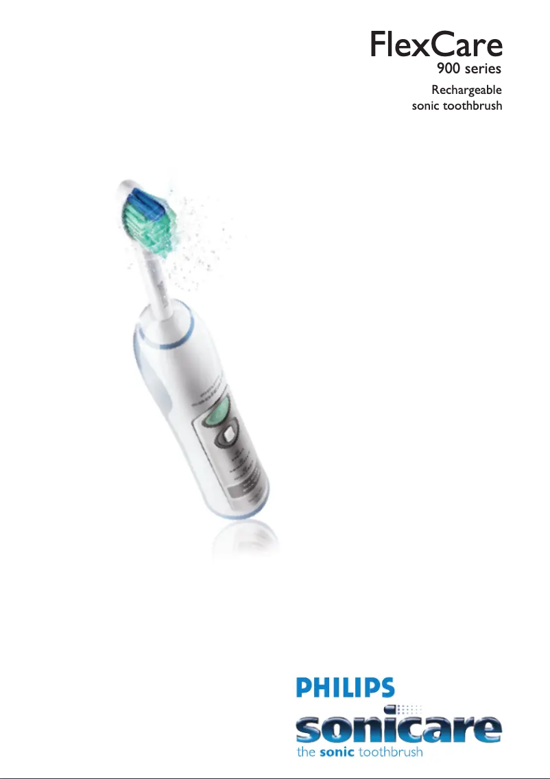 Page 1 de la notice Manuel utilisateur Philips Sonicare FlexCare HX6902