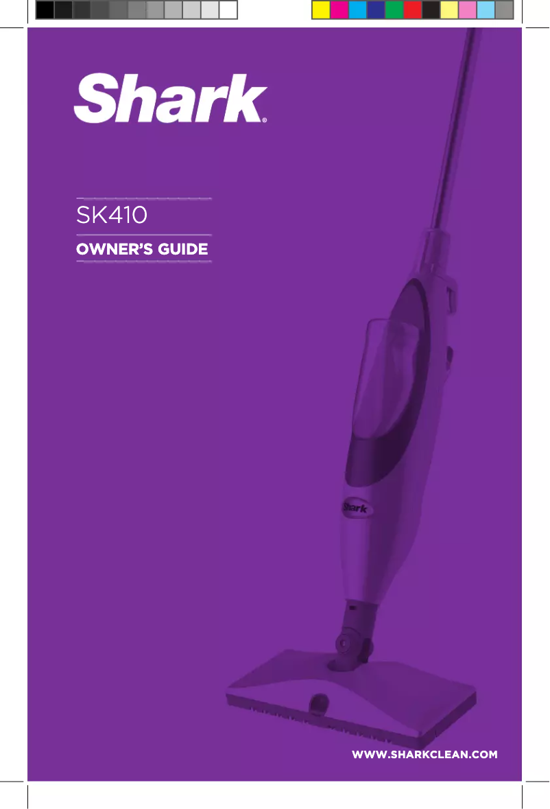 Image de la première page du manuel de l'appareil SK410