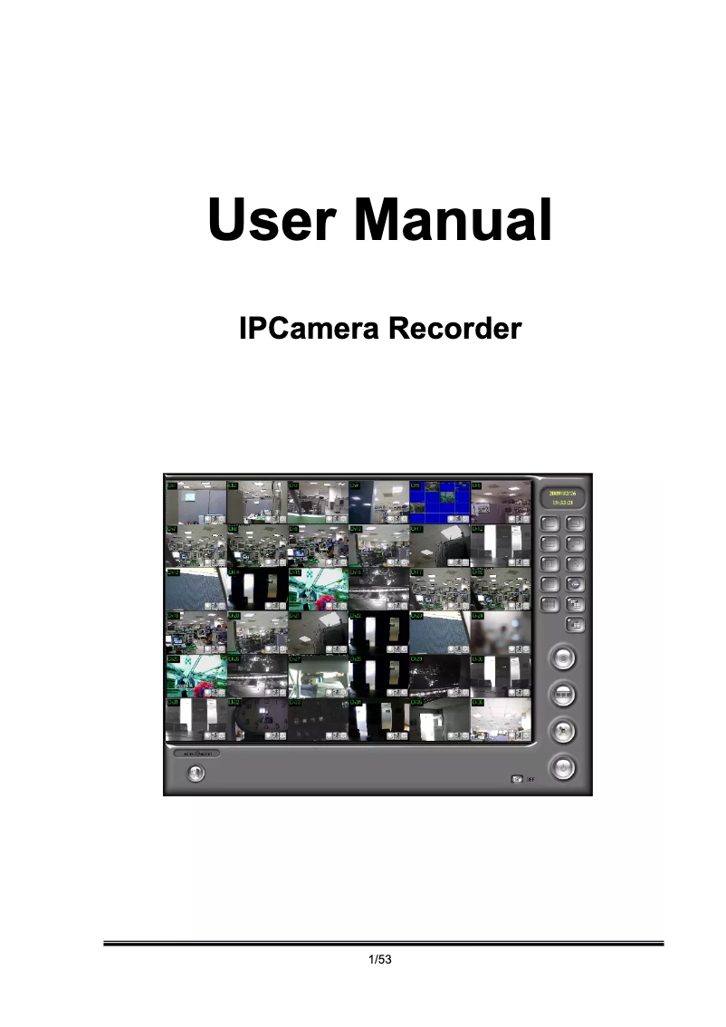 Page 1 de la notice Manuel utilisateur Channel Vision 6525