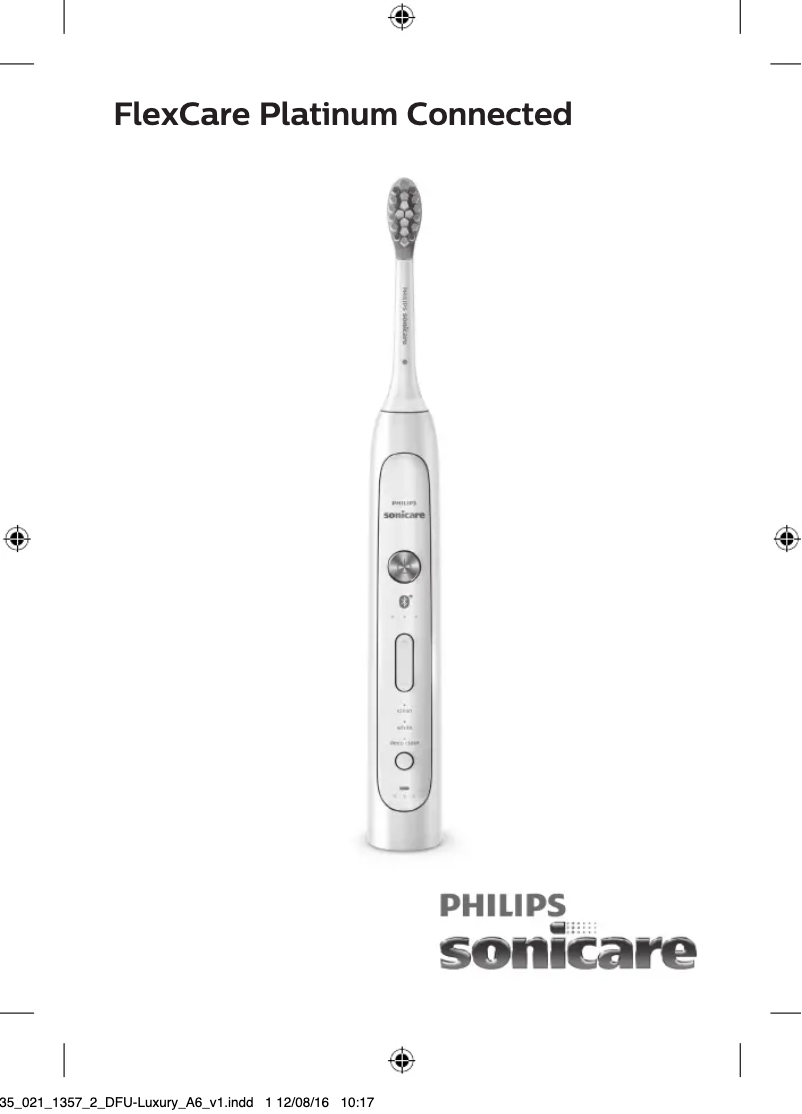 Page n°1 - Manuel utilisateur Philips Sonicare FlexCare Platinum Connected HX9194
