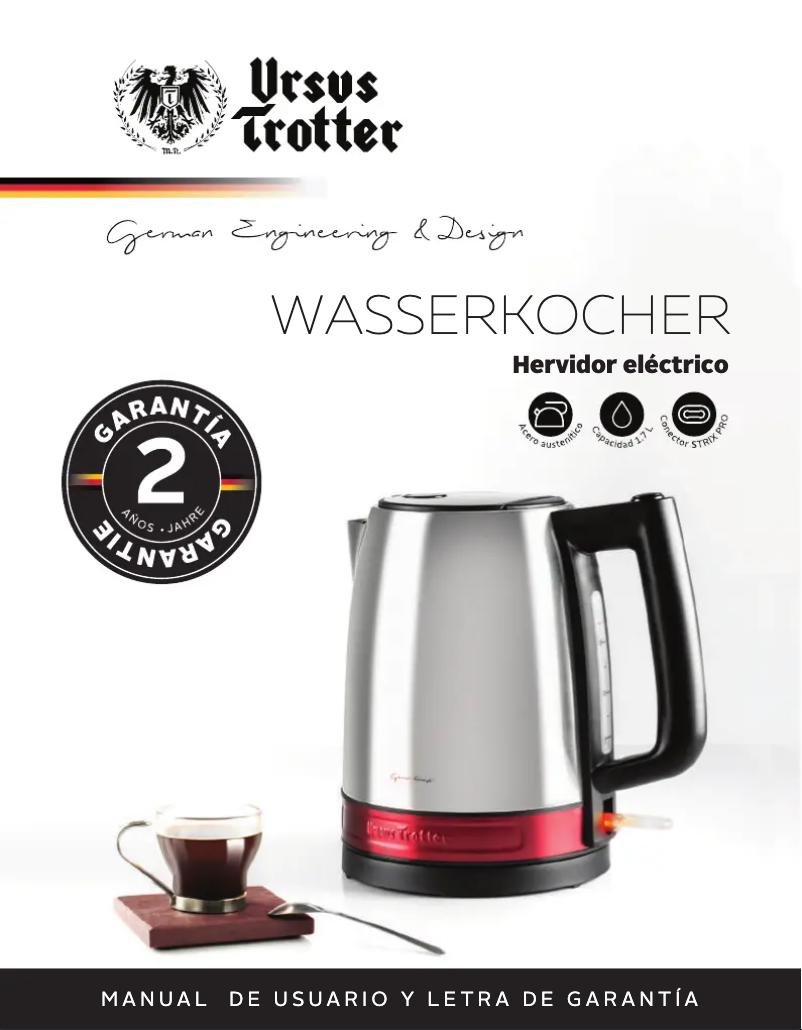 Image de la première page du manuel de l'appareil UT-REIN 17SS