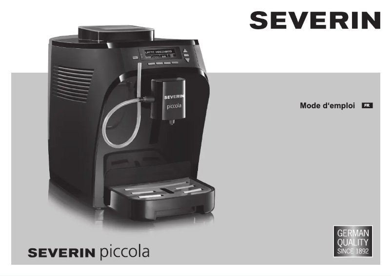 Image de la première page du manuel de l'appareil KV 8055